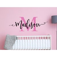 Mädchen Name Wandaufkleber von EpiphanyDecals