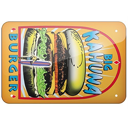 Metallschild Big Kahuna Burger Pulp Fiction Metallschild 20,3 x 30,5 cm von EpochSign
