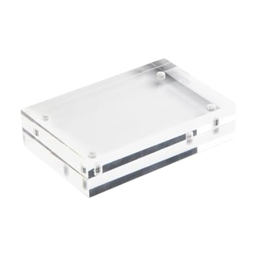 Epodmalx Magnetisch aus Acryl, transparent, langlebig, für schöne Erinnerungen, 10 x 10 cm von Epodmalx
