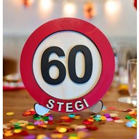 Geburtstagsschild/Runder Geburtstag Straßenschild Führerschein Geschenk von Epodreams