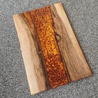 Wandbild in Verschiedenen Farben | Kaffeebilder Zum Aufhängen Blau Kaffeebohnen Grün Weiß Epoxy Modern Epoxidharz von EpoxyGruenberger