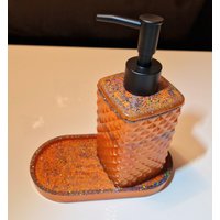 Seifenspender Mit Tablett von EpoxyHandmadeDreamsS