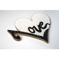 Herzform Druzy Untersetzer von EpoxycraftByTeo