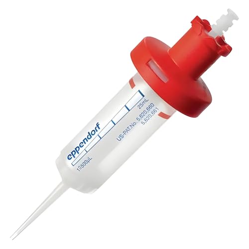 Eppendorf 0030089685 Advanced Combitips, Biopur, Einzeln Verpackt, 25 mL, Rot (100-er Pack) von Eppendorf