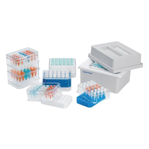 Eppendorf IsoSafe und IsoPack Kryo Lagerbehälter für 0.5-mL-Gefäße, Enthält 1 IsoSafe und 3 IsoPack, Blau, Hält -21°C bis zu 3 Stunden Lang Eppendorf IsoSafe und IsoPack Kryo Lagerbehälter für 0.5-mL-Gefäße, Enthält 1 IsoSafe und 3 IsoPack, Blau, Hält -21°C bis zu 3 Stunden Lang von Eppendorf