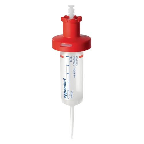 Eppendorf VB-0276 Combitips advanced PCR-Reinigung Pipettenspitze mit Adapter, 25mL, Rot, 100 Stück von Eppendorf