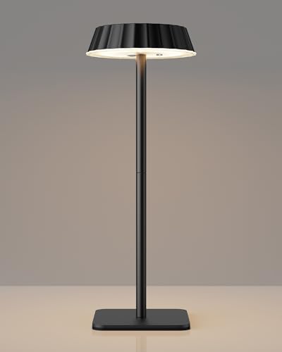 EppieBasic LED Tischlampe Kabellos Akku: 18W Schnellladung 5000mAh Akku - Tragbar Modern Tischleuchte Outdoor - IP65 Wasserdichte für Wohnzimmer Esszimmer Restaurant EppieBasic LED Tischlampe Kabellos Akku: 18W Schnellladung 5000mAh Akku - Tragbar Modern Tischleuchte Outdoor - IP65 Wasserdichte für Wohnzimmer Esszimmer Restaurant von EppieBasic