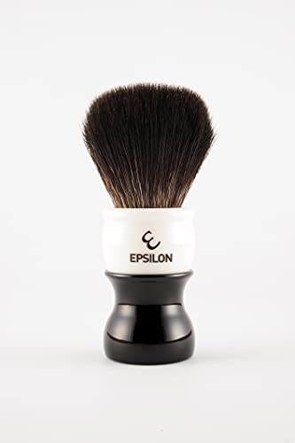 Epsilon Rasierpinsel Faser weiß & schwarz 52/26 mm, Standard, Único von Epsilon