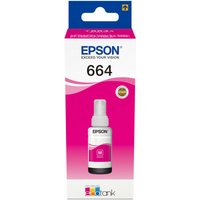 664 Original Tintenbehälter Magenta für EcoTank 70ml 7.500 Seiten T6643 (C13T664340) - Epson von Epson