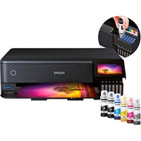EPSON EcoTank ET-8550 3 in 1 Tintenstrahl-Multifunktionsdrucker schwarz von Epson