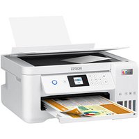 EPSON EcoTank ET-2856 3 in 1 Tintenstrahl-Multifunktionsdrucker weiß von Epson
