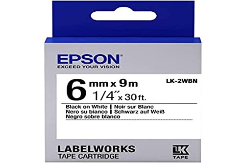 EPSON Ribbon LK-2WBN white/black von Epson