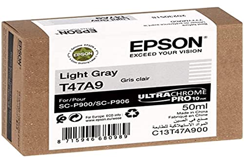 Epson C13T47A900 Tinte hell grau 50 ml, Standard von Epson