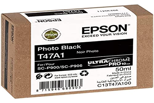 Epson C13T47A100 Tinte Foto schwarz 50 ml, Standard von Epson