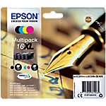 Epson 16XL Original Tintenpatrone C13T16364012 Schwarz, cyan, magenta, gelb 4 Stück Multipack von Epson