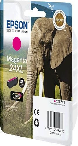 Epson 24Xl Series Elephant Ink Cartridge, magenta von Epson