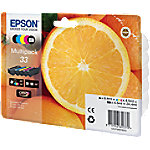 Epson 33 Original Tintenpatrone C13T33374011 Schwarz, Photo Schwarz, Cyan, Magenta, Gelb 5 Stück Multipack von Epson