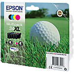 Epson 34XL Original Tintenpatrone C13T34764010 Schwarz, cyan, magenta, gelb 4 Stück Multipack von Epson