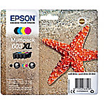 Epson 603XL Original Tintenpatrone C13T03A64010 Schwarz, cyan, magenta, gelb 4 Stück Multipack von Epson