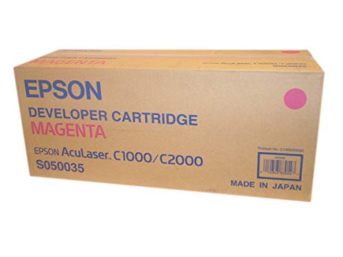 Epson Aculaser C 2000 (C13S050035) original Toner-Kartusche - Rot / Magenta von Epson