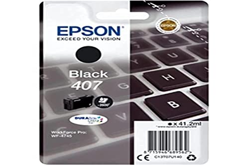 Epson C13T07U140 Tinte schwarz 2600 Seiten klein Epson C13T07U140 Tinte schwarz 2600 Seiten klein von Epson