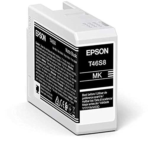 Epson C13T46S800 Tinte matt schwarz 25 ml Standard von Epson