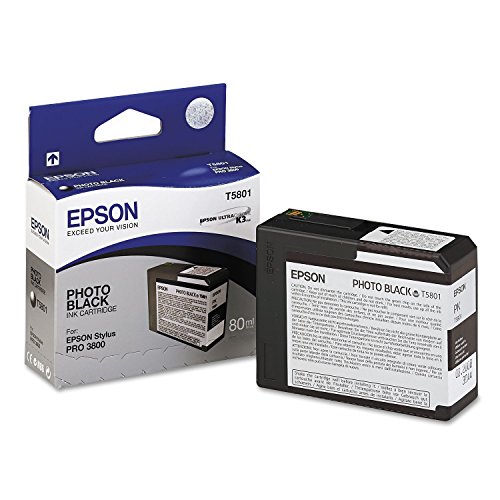 Epson C13T580100 Tintenpatrone, 80 ml schwarz von Epson
