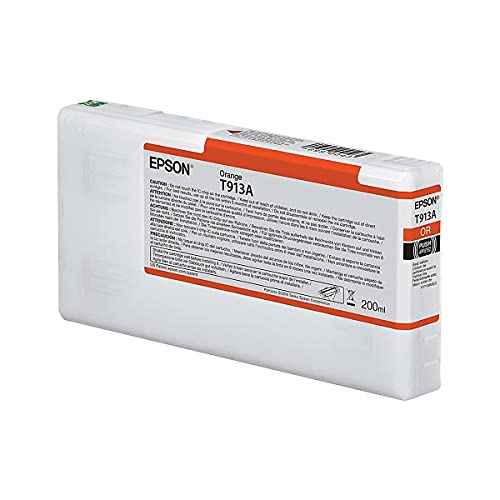 Epson C13T913A00 passend für Scp5000 Tinte Orange 200ml von Epson