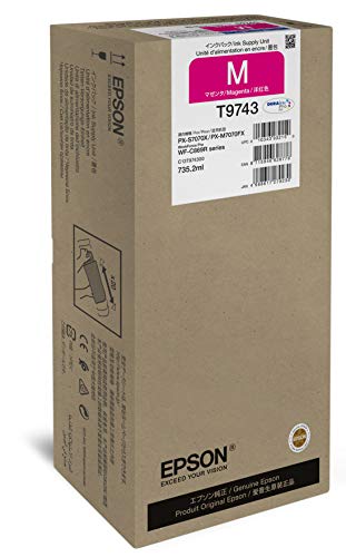 Epson C13T974300 passend für WFC869R Tinte Magenta 735, 2ml Epson C13T974300 passend für WFC869R Tinte Magenta 735, 2ml von Epson