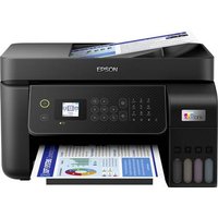 Epson EcoTank ET-4800 Multifunktionsdrucker A4 Drucker, Scanner, Kopierer, Fax ADF, Duplex, LAN, USB von Epson