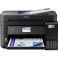 Epson EcoTank ET-4850 Multifunktionsdrucker A4 Drucker, Scanner, Kopierer, Fax ADF, Duplex, LAN, USB von Epson