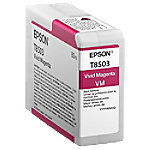 Epson Einzelpackung Magenta T850300, Original, Pigmentbasierte Tinte, Vivid magenta, Epson, - SureColor SC-P800 von Epson