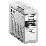 Epson Einzelpackung Mattschwarz T850800, Original, Pigmentbasierte Tinte, Mattschwarz, Epson, - SureColor SC-P800 von Epson