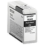 Epson Einzelpackung Photo Schwarz T850100, Original, Pigmentbasierte Tinte, Epson, - SureColor SC-P800 von Epson
