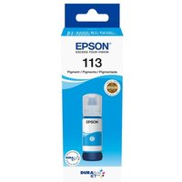 Epson Original EcoTank 113 Nachfülltinte - cyan (C13T06B240) von Epson