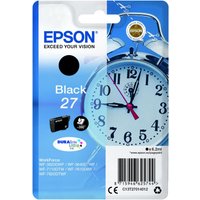 Epson Original 27 Wecker Druckerpatrone - schwarz (C13T27014012) von Epson