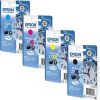 Epson Original 27XL Wecker Druckerpatronen - 4er Multipack von Epson