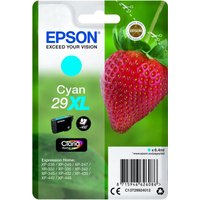 Epson Original 29XL Erdbeere Druckerpatrone - cyan (C13T29924012) von Epson