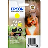 Epson Original 378XL Eichhörnchen Druckerpatrone gelb 830 Seiten 9,3ml (C13T37944010) von Epson