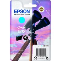 Epson Original 502 Fernglas Druckerpatrone - cyan (C13T02V24010) von Epson