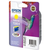 Epson Original T0804 Kolibri Druckerpatrone gelb 520 Seiten 7ml (C13T08044011) von Epson