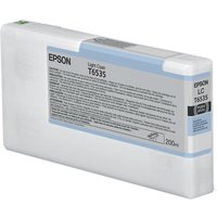 Epson Original UltraChrome Druckerpatrone cyan hell 200ml (C13T653500) von Epson