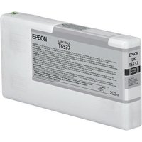 Epson Original UltraChrome Druckerpatrone schwarz hell 200ml (C13T653700) von Epson