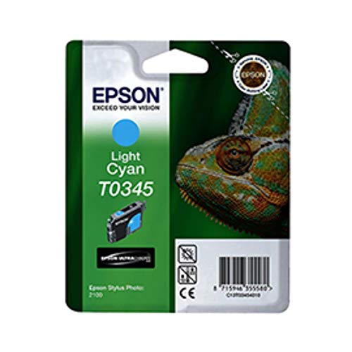 Epson T034540 Tintenpatrone hell cyan, 17ml Epson T034540 Tintenpatrone hell cyan, 17ml von Epson
