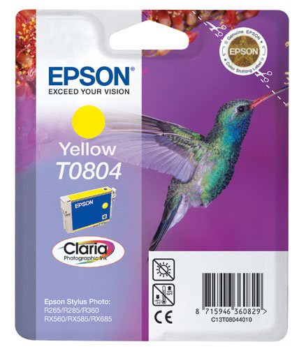 Epson T0804 – Druckerpatrone – 1 x Gelb von Epson