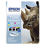 Epson T1006 Original Tintenpatrone C13T10064010 Cyan, magenta, gelb 3 Stück Multipack von Epson