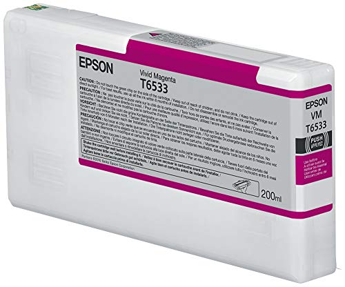 EPSON T6533 Vivid Magenta-Tintenpatrone (200 ml) von Epson