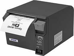 Epson TM T70II – Belegdrucker – Thermozeile – 8 cm Rolle – 180 x 180 dpi – bis zu 250 mmSek. – USB 2.0, LAN (c31cd38022 A1) von Epson