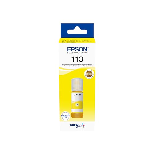 Epson Tinte 113 EcoTank Original Gelb C13T06B440, 70ml von Epson