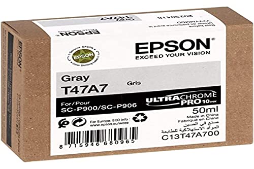 Epson C13T47A700 Tinte grau 50 ml, Standard von Epson